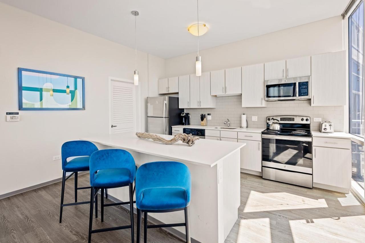Placemakr Premier Sobro Нашвілл Екстер'єр фото The kitchen in a typical apartment at The Standard
