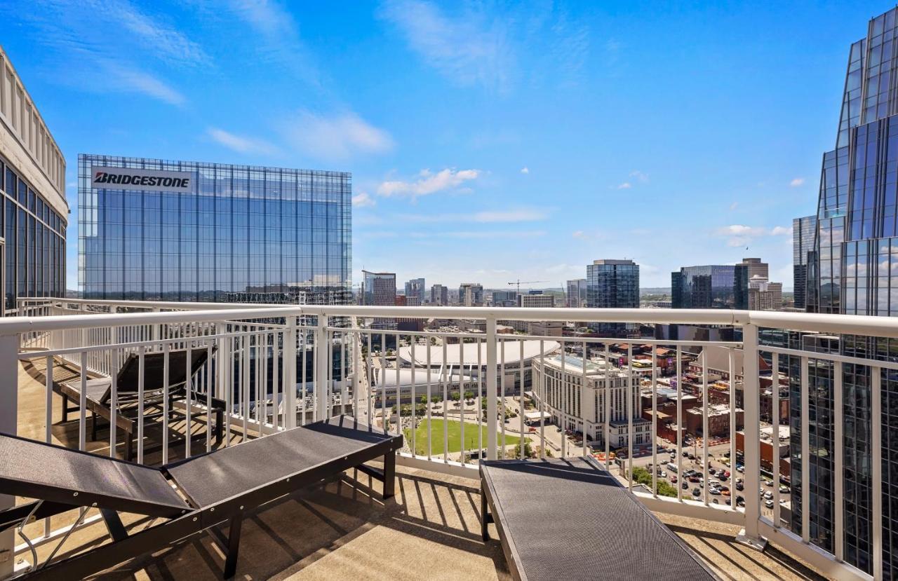 Placemakr Premier Sobro Нашвілл Екстер'єр фото View from the rooftop of the building