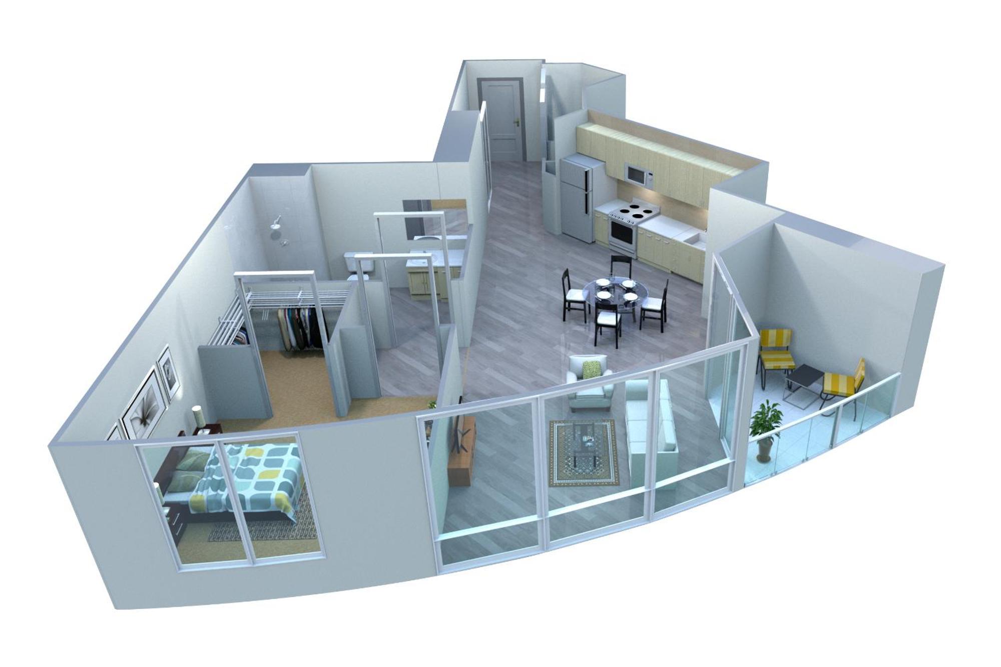 Placemakr Premier Sobro Нашвілл Екстер'єр фото 3D floor plan